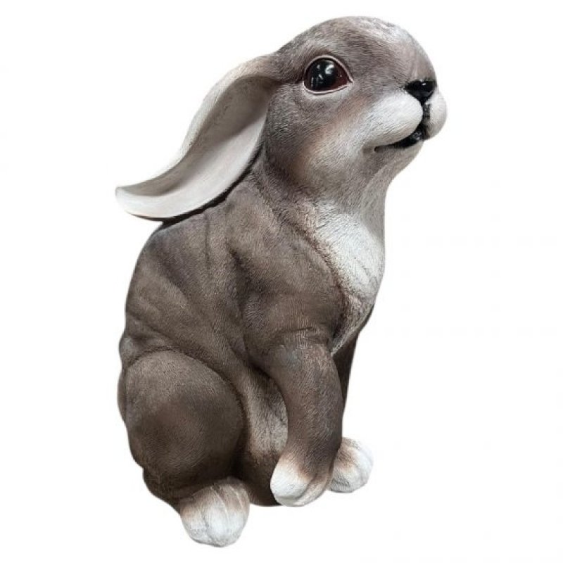 Hase groß, braun-weiß *SELBSTABHOLUNG*